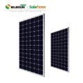 Blueusn 340w 350w 360w Photovoltaic Solar Panels 5BB Black Mono Price of Solar Panel